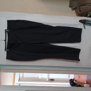 Lee Womens Straight Leg Black Pants -Size 22W M